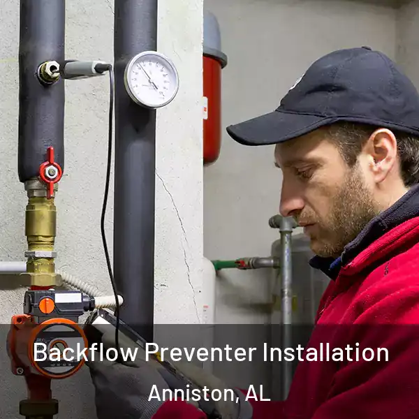  Backflow Preventer Installation Anniston, AL