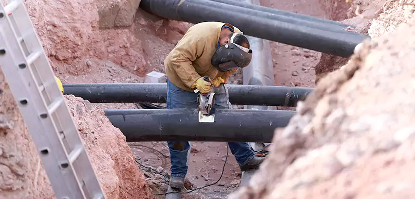 Cast Iron Sewer Pipe Replacement in Anniston