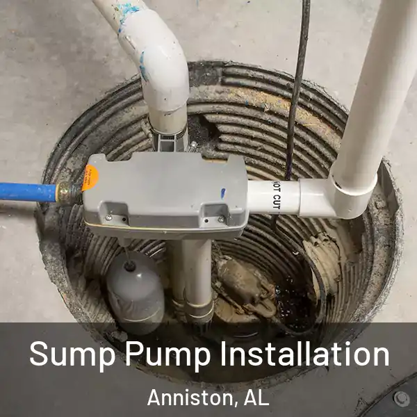  Sump Pump Installation Anniston, AL